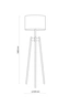   
                        
                        Торшер TK LIGHTING (Польша) 51494    
                         В стиле Модерн, Скандинавский.  
                        Тип источника света: светодиодная лампа, сменная.                                                 Цвета плафонов и подвесок: Черный.                         Материал: Ткань.                          фото 3