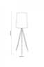   
                        
                        Торшер TK LIGHTING (Польща) 51496    
                         У стилі Скандинавський, Модерн.  
                        Тип джерела світла: світлодіодна лампа, змінна.                                                 Кольори плафонів і підвісок: Чорний.                         Матеріал: Тканина.                          фото 3