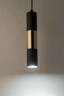   
                        Люстра TK LIGHTING (Польща) 51506    
                         у стилі лофт.  
                        Тип джерела світла: cвітлодіодні led, галогенні.                         Форма: циліндр.                         Кольори плафонів і підвісок: чорний, золото.                         Матеріал: метал.                          фото 2