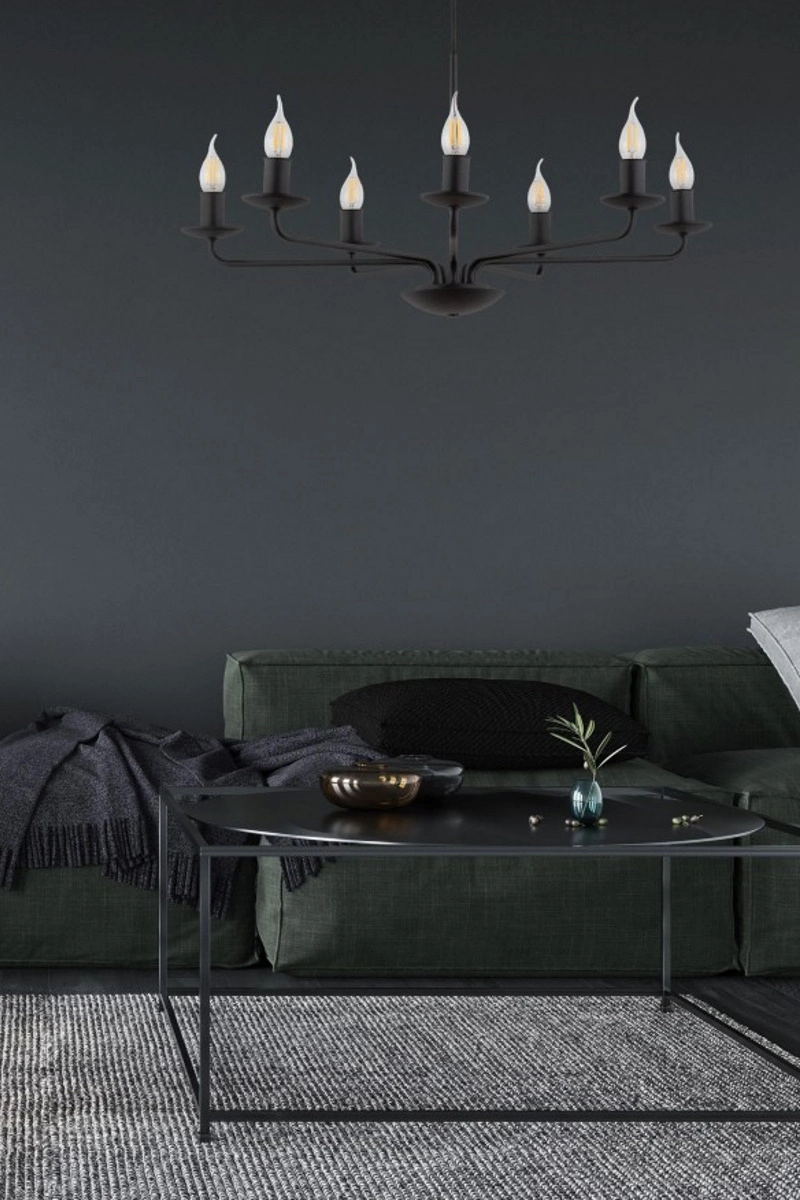 Люстра TK LIGHTING (Польща) 51529    
                         У стилі Модерн.  
                        Тип джерела світла: світлодіодна лампа, змінна.                         Форма: Коло.                                                                          фото 5