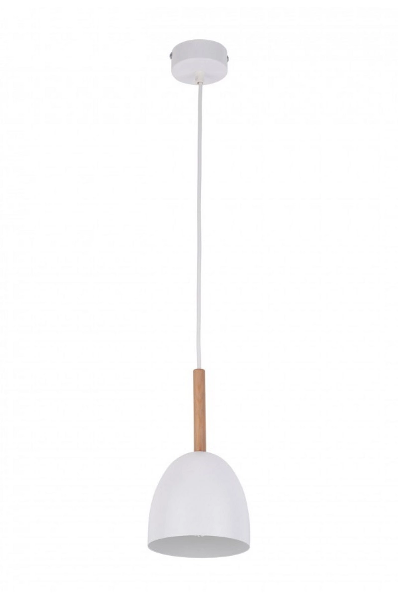  
                        
                        Люстра TK LIGHTING (Польща) 51530    
                         У стилі Скандинавський.  
                        Тип джерела світла: світлодіодна лампа, змінна.                         Форма: Коло.                         Кольори плафонів і підвісок: Білий, Коричневий.                         Матеріал: Метал, Дерево.                          фото 1