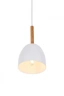   
                        
                        Люстра TK LIGHTING (Польща) 51530    
                         У стилі Скандинавський.  
                        Тип джерела світла: світлодіодна лампа, змінна.                         Форма: Коло.                         Кольори плафонів і підвісок: Білий, Коричневий.                         Матеріал: Метал, Дерево.                          фото 2