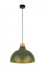   
                        
                        Люстра TK LIGHTING (Польша) 51535    
                         В стиле Лофт, Скандинавский.  
                        Тип источника света: светодиодная лампа, сменная.                         Форма: Круг.                         Цвета плафонов и подвесок: Зеленый, Коричневый.                         Материал: Металл, Дерево.                          фото 2