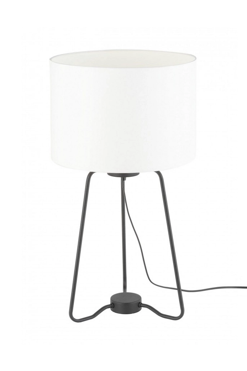   
                        
                        Настольная лампа TK LIGHTING (Польша) 51542    
                         в стиле Модерн.  
                        Тип источника света: светодиодная лампа, сменная.                                                 Цвета плафонов и подвесок: Белый.                         Материал: Ткань.                          фото 1