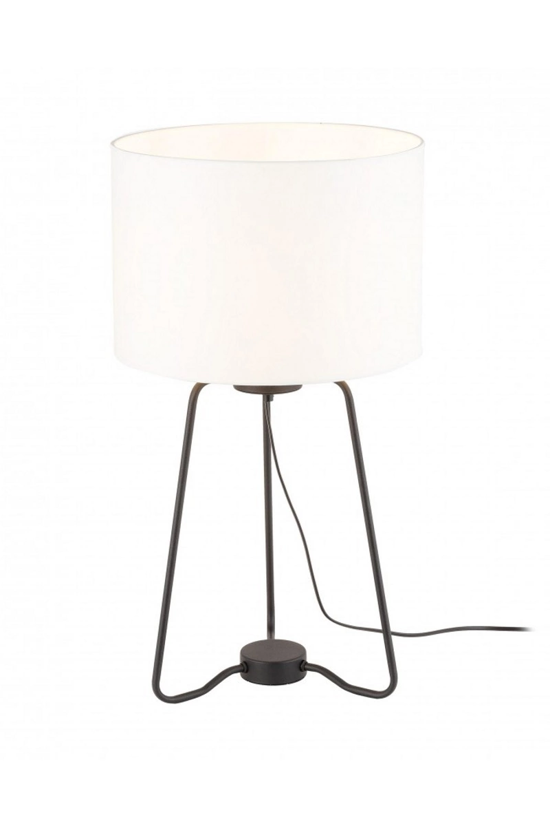   
                        
                        Настольная лампа TK LIGHTING (Польша) 51542    
                         в стиле Модерн.  
                        Тип источника света: светодиодная лампа, сменная.                                                 Цвета плафонов и подвесок: Белый.                         Материал: Ткань.                          фото 2