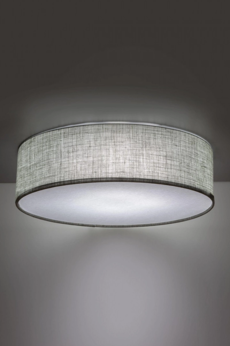  
                        
                        Світильник стельовий TK LIGHTING (Польща) 51550    
                         У стилі Модерн.  
                        Тип джерела світла: світлодіодна лампа, змінна.                         Форма: Коло.                         Кольори плафонів і підвісок: Сірий, Білий.                         Матеріал: Тканина, Пластик.                          фото 3