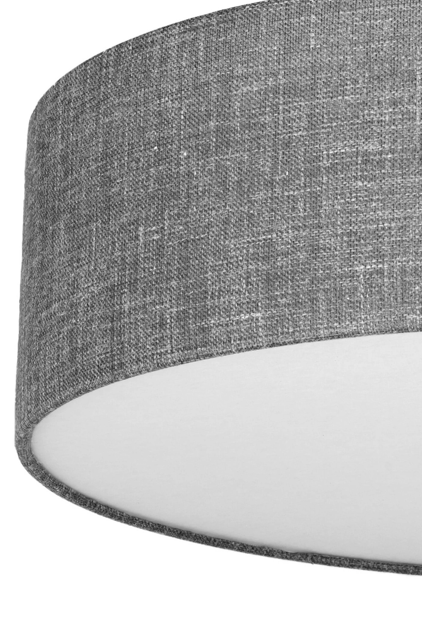   
                        
                        Світильник стельовий TK LIGHTING (Польща) 51551    
                         У стилі Модерн.  
                        Тип джерела світла: світлодіодна лампа, змінна.                         Форма: Коло.                         Кольори плафонів і підвісок: Сірий, Білий.                         Матеріал: Тканина.                          фото 2