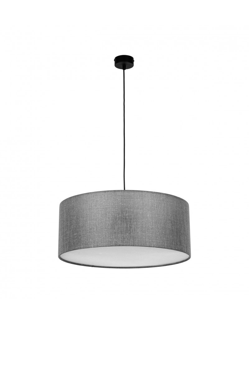   
                        Люстра TK LIGHTING (Польща) 51553    
                         у стилі Модерн.  
                        Тип джерела світла: світлодіодна лампа, змінна.                         Форма: Циліндр.                         Кольори плафонів і підвісок: Сірий, Білий.                         Матеріал: Тканина, Пластик.                          фото 1