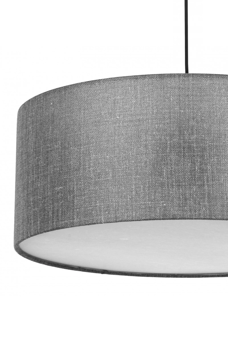   
                        
                        Люстра TK LIGHTING (Польша) 51553    
                         В стиле Модерн.  
                        Тип источника света: светодиодная лампа, сменная.                         Форма: Цилиндр.                         Цвета плафонов и подвесок: Серый, Белый.                         Материал: Ткань, Пластик.                          фото 2