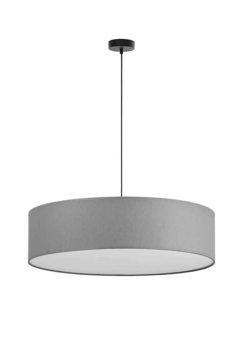   
                        
                        Люстра TK LIGHTING (Польща) 51571    
                         у стилі Модерн.  
                        Тип джерела світла: світлодіодна лампа, змінна.                         Форма: Циліндр.                         Кольори плафонів і підвісок: Сірий.                         Матеріал: Тканина, Пластик.                          фото 1