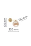   
                        
                        Бра TK LIGHTING (Польша) 51580    
                         В стиле Хай-тек.  
                        Тип источника света: светодиодная лампа, сменная.                                                 Цвета плафонов и подвесок: Желтый.                         Материал: Стекло.                          фото 3