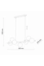   
                        
                        Люстра TK LIGHTING (Польша) 51583    
                         В стиле Хай-тек, Модерн.  
                        Тип источника света: светодиодная лампа, сменная.                         Форма: Прямоугольник.                         Цвета плафонов и подвесок: Желтый.                         Материал: Стекло.                          фото 3