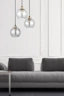   
                        
                        Люстра TK LIGHTING (Польща) 51622    
                         У стилі Лофт.  
                        Тип джерела світла: світлодіодна лампа, змінна.                         Форма: Коло.                         Кольори плафонів і підвісок: Прозорий.                         Матеріал: Скло.                          фото 3
