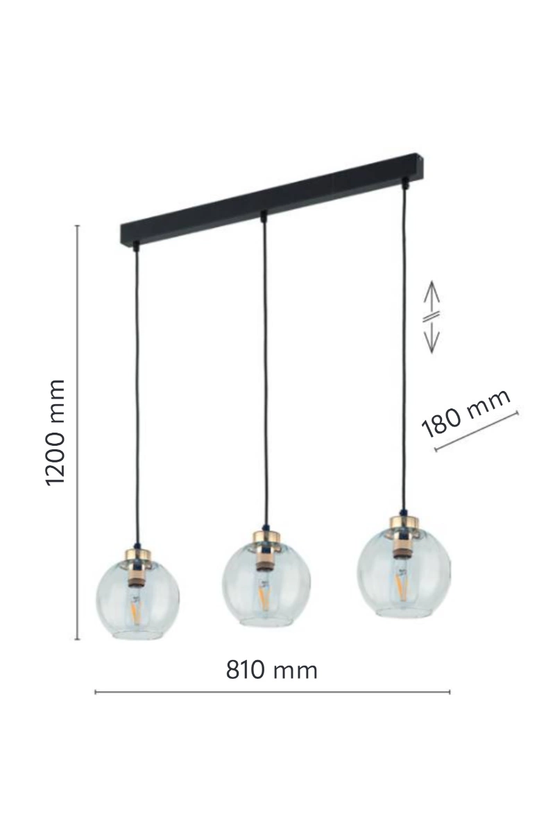   
                        
                        Люстра TK LIGHTING (Польща) 51624    
                         У стилі Лофт.  
                        Тип джерела світла: світлодіодна лампа, змінна.                         Форма: Прямокутник.                         Кольори плафонів і підвісок: Прозорий.                         Матеріал: Скло.                          фото 4