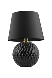Настільна лампа TK LIGHTING (Польща) 51629    
                         У стилі Модерн, Скандинавський.  
                        Тип джерела світла: світлодіодна лампа, змінна.                                                 Кольори плафонів і підвісок: Чорний.                         Матеріал: Тканина, Пластик.                          фото 1