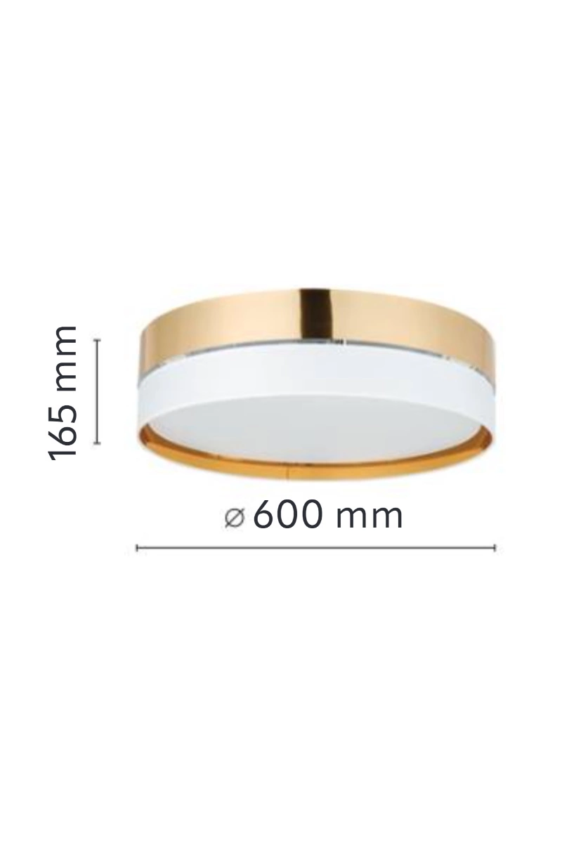   
                        
                        Світильник стельовий TK LIGHTING (Польща) 51653    
                         У стилі Модерн.  
                        Тип джерела світла: світлодіодна лампа, змінна.                         Форма: Циліндр.                         Кольори плафонів і підвісок: Білий, Золото.                         Матеріал: Тканина.                          фото 2