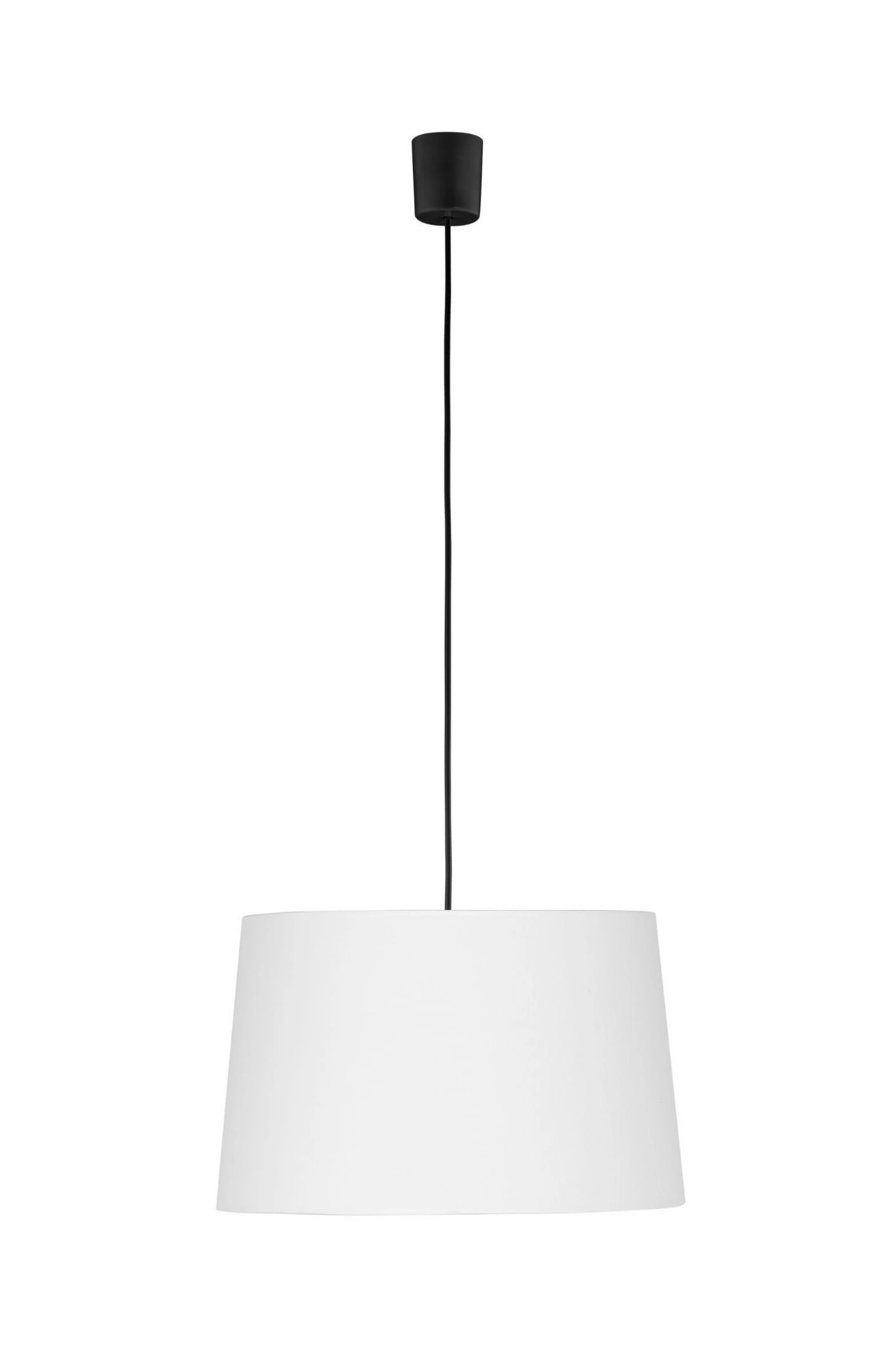   
                        Люстра TK LIGHTING (Польща) 51677    
                         у стилі Модерн, Скандинавський.  
                        Тип джерела світла: світлодіодна лампа, змінна.                         Форма: Коло.                         Кольори плафонів і підвісок: Білий.                         Матеріал: Тканина.                          фото 1