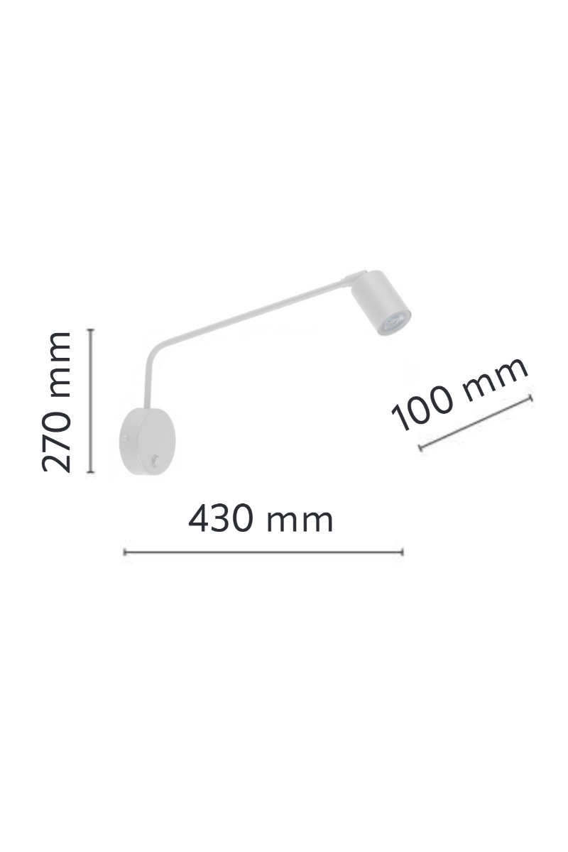   
                        
                        Бра TK LIGHTING (Польша) 51696    
                         В стиле Хай-тек.  
                        Тип источника света: светодиодная лампа, сменная.                                                 Цвета плафонов и подвесок: Белый.                         Материал: Металл, Пластик.                          фото 2