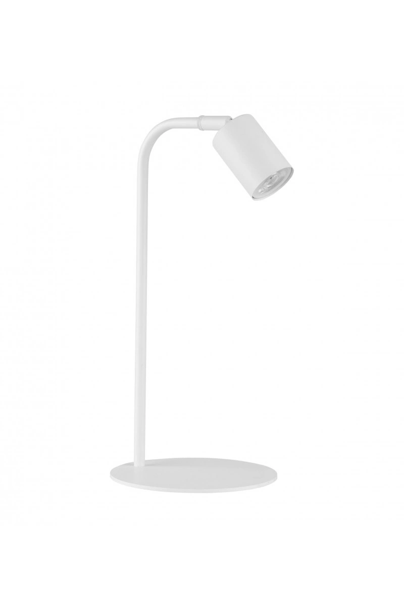   
                        
                        Настільна лампа TK LIGHTING (Польща) 51698    
                         у стилі Хай-тек.  
                        Тип джерела світла: світлодіодна лампа, змінна.                                                 Кольори плафонів і підвісок: Білий.                         Матеріал: Метал, Пластик.                          фото 1