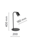   
                        
                        Настольная лампа TK LIGHTING (Польша) 51699    
                         В стиле Хай-тек.  
                        Тип источника света: светодиодная лампа, сменная.                                                 Цвета плафонов и подвесок: Черный.                         Материал: Металл, Пластик.                          фото 2