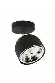   
                        Точковий світильник TK LIGHTING (Польща) 51708    
                         у стилі хай-тек.  
                        Тип джерела світла: cвітлодіодні led, галогенні.                         Форма: коло.                         Кольори плафонів і підвісок: чорний.                         Матеріал: метал, пластик.                          фото 1