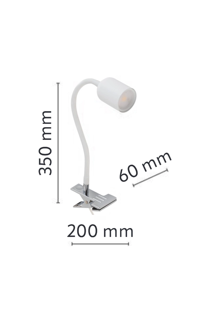   
                        
                        Настольная лампа TK LIGHTING (Польша) 51723    
                         В стиле Хай-тек.  
                        Тип источника света: светодиодная лампа, сменная.                                                 Цвета плафонов и подвесок: Белый.                         Материал: Металл, Пластик.                          фото 2