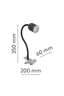   
                        
                        Настільна лампа TK LIGHTING (Польща) 51724    
                         У стилі Хай-тек, Модерн.  
                        Тип джерела світла: світлодіодна лампа, змінна.                                                 Кольори плафонів і підвісок: Чорний.                         Матеріал: Метал, Пластик.                          фото 2