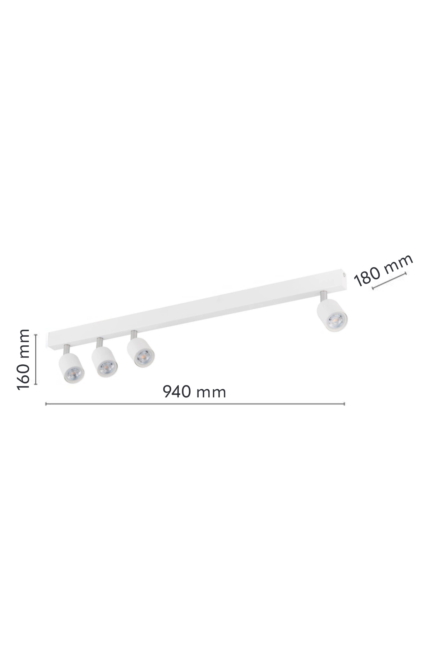   
                        
                        Світильник поворотний TK LIGHTING (Польща) 51727    
                         У стилі Хай-тек.  
                        Тип джерела світла: світлодіодна лампа, змінна.                         Форма: Прямокутник.                         Кольори плафонів і підвісок: Білий.                         Матеріал: Метал, Пластик.                          фото 2