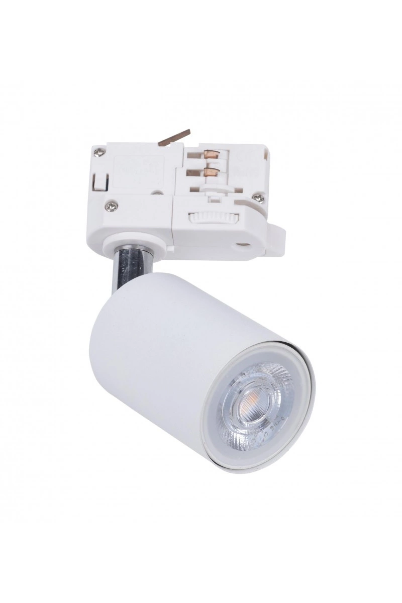   
                        
                        Трековий світильник TK LIGHTING (Польща) 51751    
                         У стилі Хай-тек.  
                        Тип джерела світла: світлодіодна лампа, змінна.                                                 Кольори плафонів і підвісок: Білий.                         Матеріал: Метал, Пластик.                          фото 1