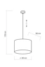   
                        
                        Люстра TK LIGHTING (Польща) 51799    
                         У стилі Скандинавський, Модерн, Лофт.  
                        Тип джерела світла: світлодіодна лампа, змінна.                         Форма: Циліндр.                         Кольори плафонів і підвісок: Синій, Золото.                         Матеріал: Тканина, Пластик.                          фото 7
