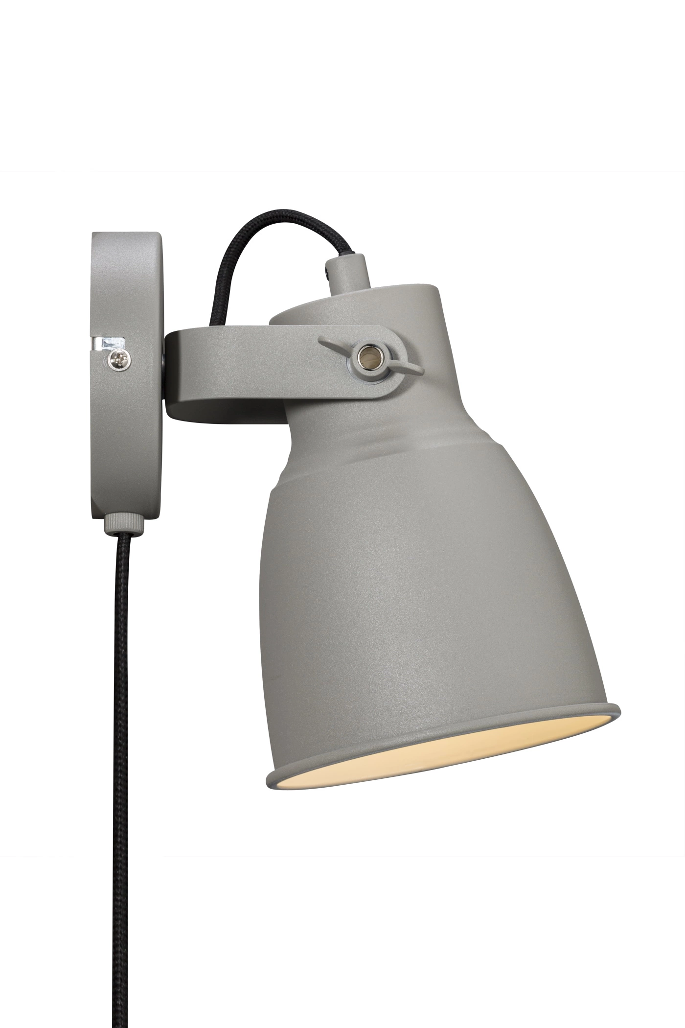  
                        Бра NORDLUX (Данія) 51933    
                         у стилі Хай-тек, Лофт.  
                        Тип джерела світла: світлодіодна лампа, змінна.                                                 Кольори плафонів і підвісок: Сірий.                         Матеріал: Метал, Пластик.                          фото 2