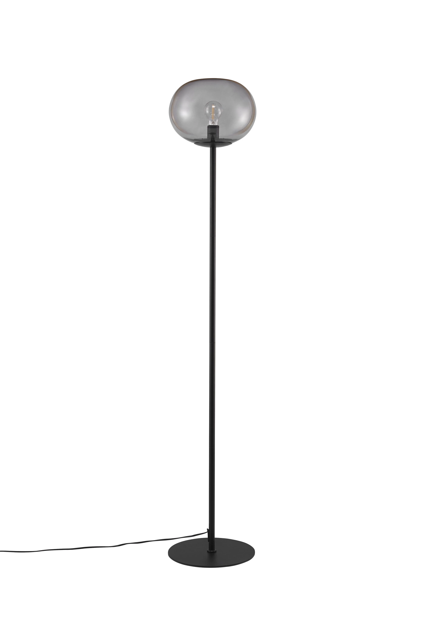   
                        Торшер NORDLUX  (Дания) 51937    
                         в стиле Хай-тек, Лофт.  
                        Тип источника света: светодиодная лампа, сменная.                                                 Цвета плафонов и подвесок: Серый.                         Материал: Стекло.                          фото 1