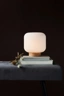  
                        
                        Настольная лампа NORDLUX (Дания) 51963    
                         в стиле Скандинавский, Модерн.  
                        Тип источника света: светодиодная лампа, сменная.                                                 Цвета плафонов и подвесок: Белый.                         Материал: Стекло.                          фото 3