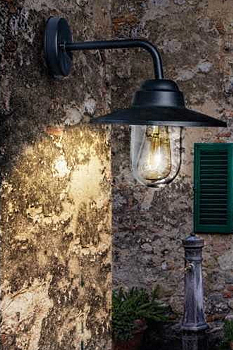   
                        Светильник уличный AZZARDO  (Польша) 52001    
                         в стиле Лофт.  
                        Тип источника света: светодиодная лампа, сменная.                                                 Цвета плафонов и подвесок: Прозрачный.                         Материал: Стекло.                          фото 5