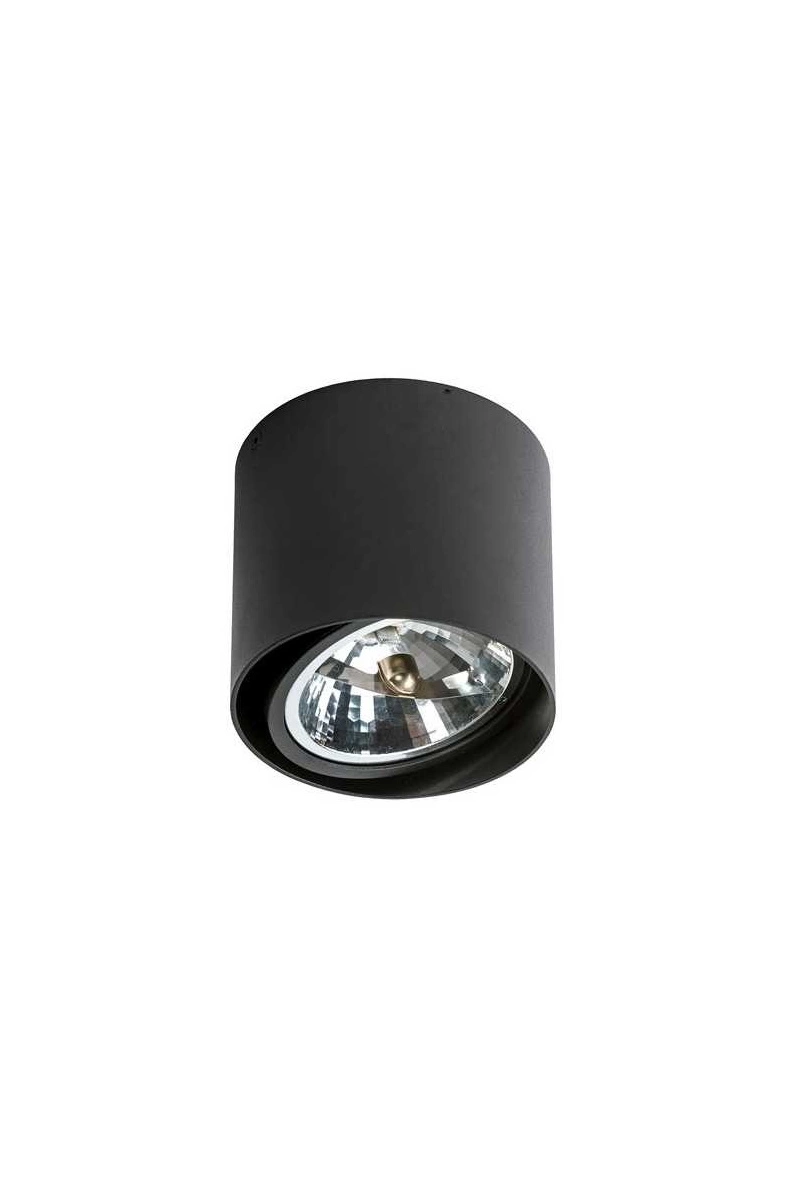   
                        
                        Точковий світильник AZZARDO (Польща) 52048    
                         у стилі Хай-тек.  
                        Тип джерела світла: світлодіодна лампа, змінна.                         Форма: Циліндр.                         Кольори плафонів і підвісок: Чорний.                         Матеріал: Метал.                          фото 1