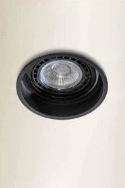  
                        
                        Точковий світильник AZZARDO (Польща) 52249    
                         у стилі Хай-тек.  
                        Тип джерела світла: світлодіодна лампа, змінна.                         Форма: Коло.                         Кольори плафонів і підвісок: Чорний.                         Матеріал: Алюміній.                          фото 1