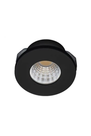   
                        
                        Точковий світильник AZZARDO (Польща) 52288    
                         у стилі Хай-тек.  
                        Тип джерела світла: вбудований led-модуль, незмінний.                         Форма: Коло.                         Кольори плафонів і підвісок: Чорний.                         Матеріал: Алюміній.                          фото 1