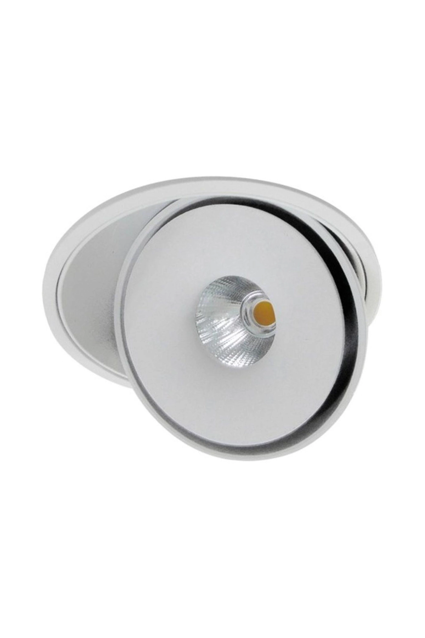   
                        Точковий світильник AZZARDO (Польща) 52301    
                         у стилі хай-тек.  
                        Тип джерела світла: вбудовані світлодіоди led.                         Форма: коло.                         Кольори плафонів і підвісок: білий.                         Матеріал: алюміній.                          фото 1
