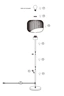   
                        
                        Торшер NORDLUX (Данія) 52433    
                         у стилі Модерн.  
                        Тип джерела світла: світлодіодна лампа, змінна.                                                 Кольори плафонів і підвісок: Білий.                         Матеріал: Скло.                          фото 7