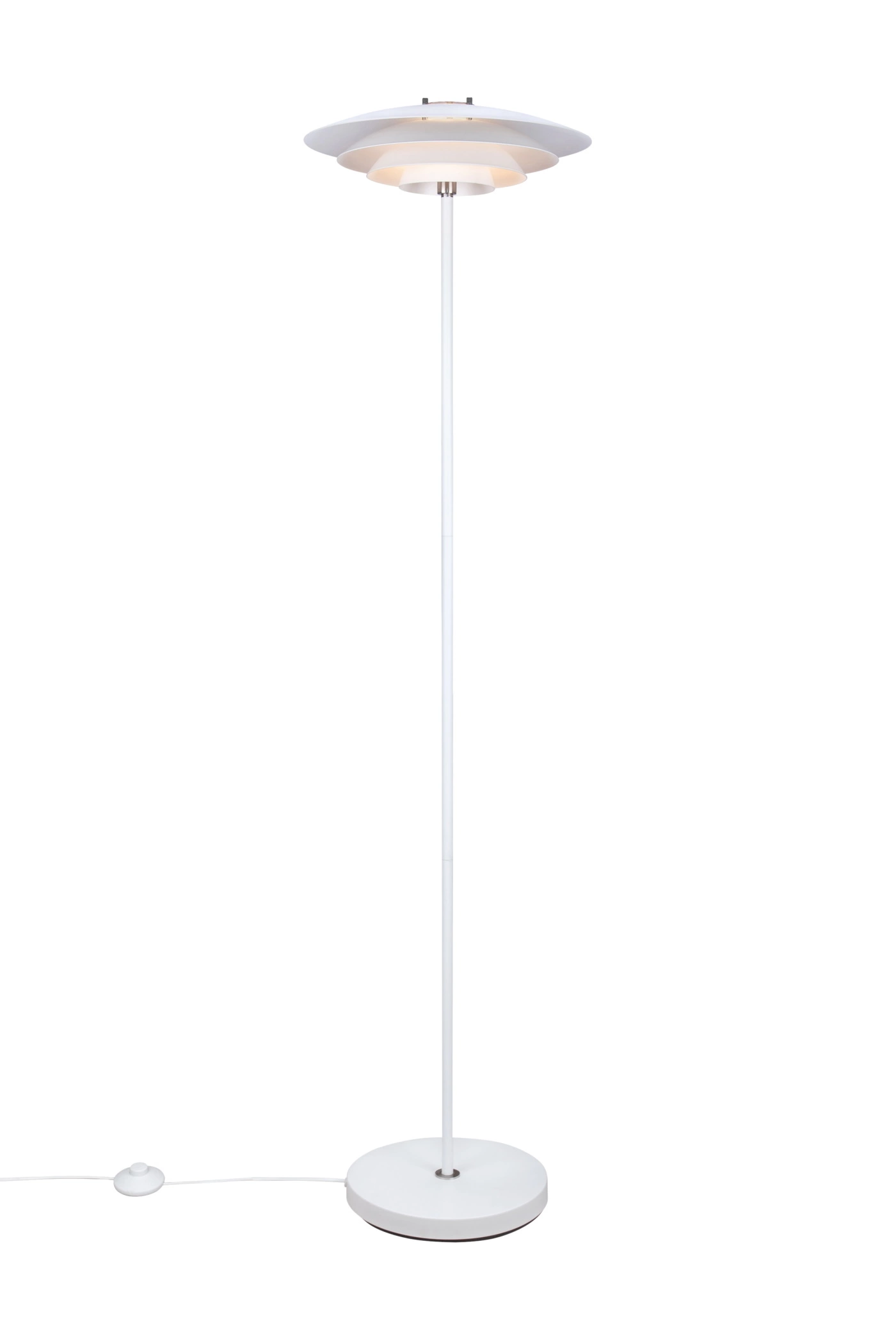   
                        
                        Торшер NORDLUX (Дания) 52435    
                         в стиле Модерн, Скандинавский.  
                        Тип источника света: светодиодная лампа, сменная.                                                 Цвета плафонов и подвесок: Белый.                         Материал: Металл.                          фото 1