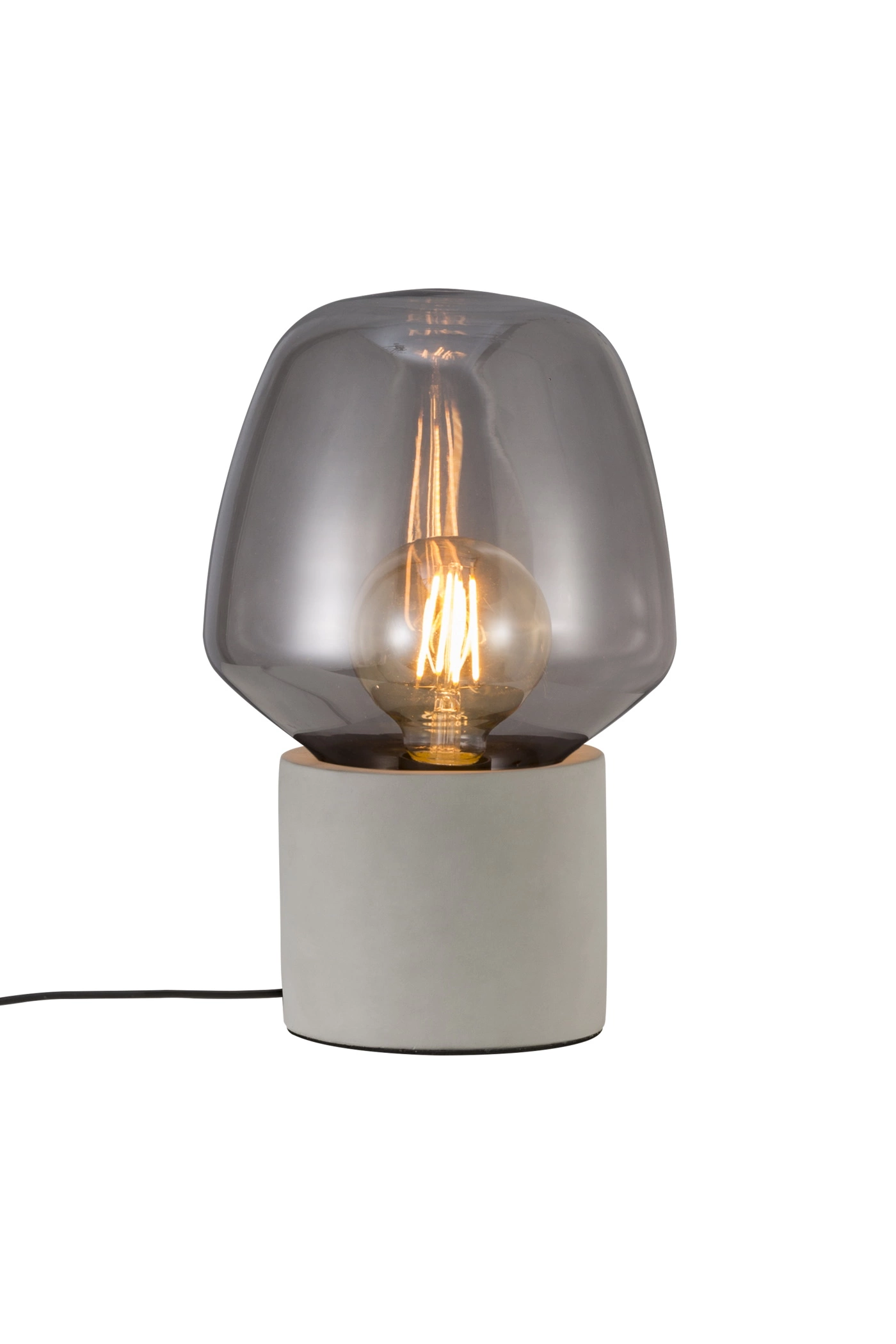   
                        
                        Настольная лампа NORDLUX (Дания) 52487    
                         в стиле Лофт, Модерн.  
                        Тип источника света: светодиодная лампа, сменная.                                                 Цвета плафонов и подвесок: Серый.                         Материал: Стекло.                          фото 1