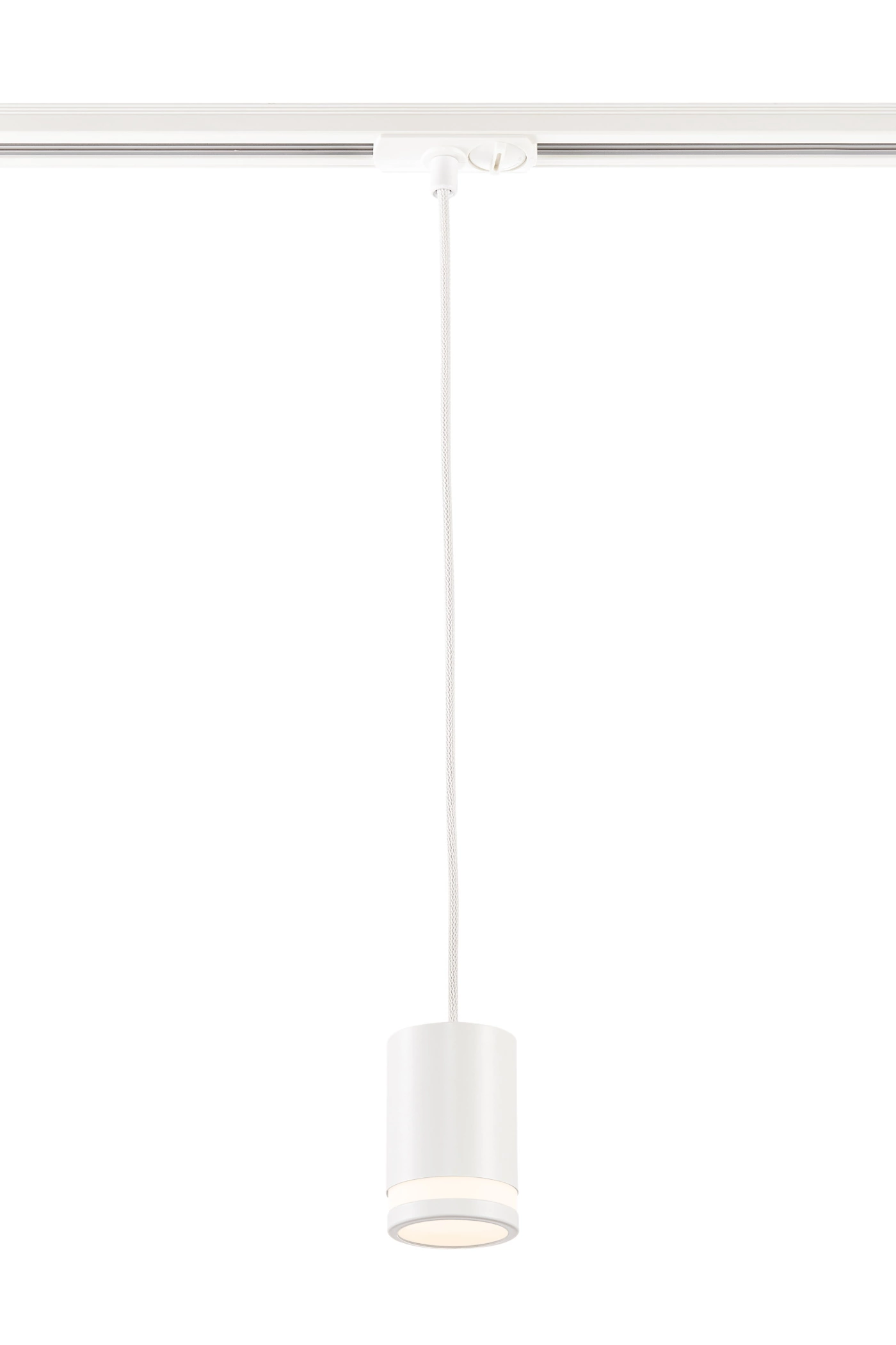   
                        
                        Трековый светильник NORDLUX (Дания) 52557    
                         в стиле Модерн, Хай-тек.  
                        Тип источника света: светодиодная лампа, сменная.                                                 Цвета плафонов и подвесок: Белый.                         Материал: Металл.                          фото 2