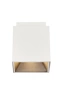   
                        
                        Точечный светильник NORDLUX (Дания) 52589    
                         в стиле Модерн.  
                        Тип источника света: светодиодная лампа, сменная.                         Форма: Куб.                         Цвета плафонов и подвесок: Белый.                         Материал: Алюминий.                          фото 2