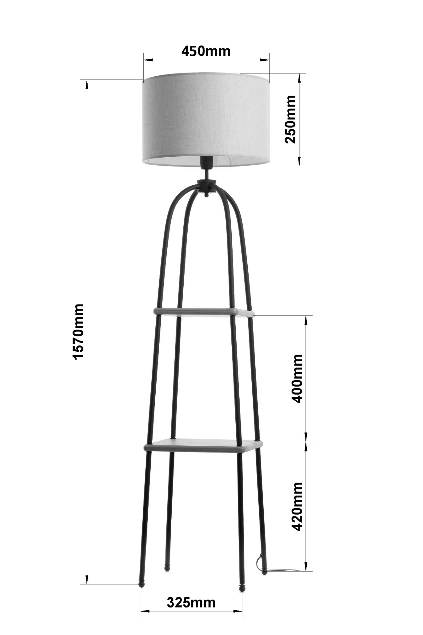   
                        
                        Торшер NB LIGHT (Україна) 52778    
                         у стилі Модерн.  
                        Тип джерела світла: світлодіодна лампа, змінна.                                                 Кольори плафонів і підвісок: Бежевий.                         Матеріал: Тканина.                          фото 4