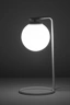  
                        
                        Настільна лампа NB LIGHT (Україна) 52782    
                         у стилі Модерн.  
                        Тип джерела світла: світлодіодна лампа, змінна.                                                 Кольори плафонів і підвісок: Білий.                         Матеріал: Скло.                          фото 2