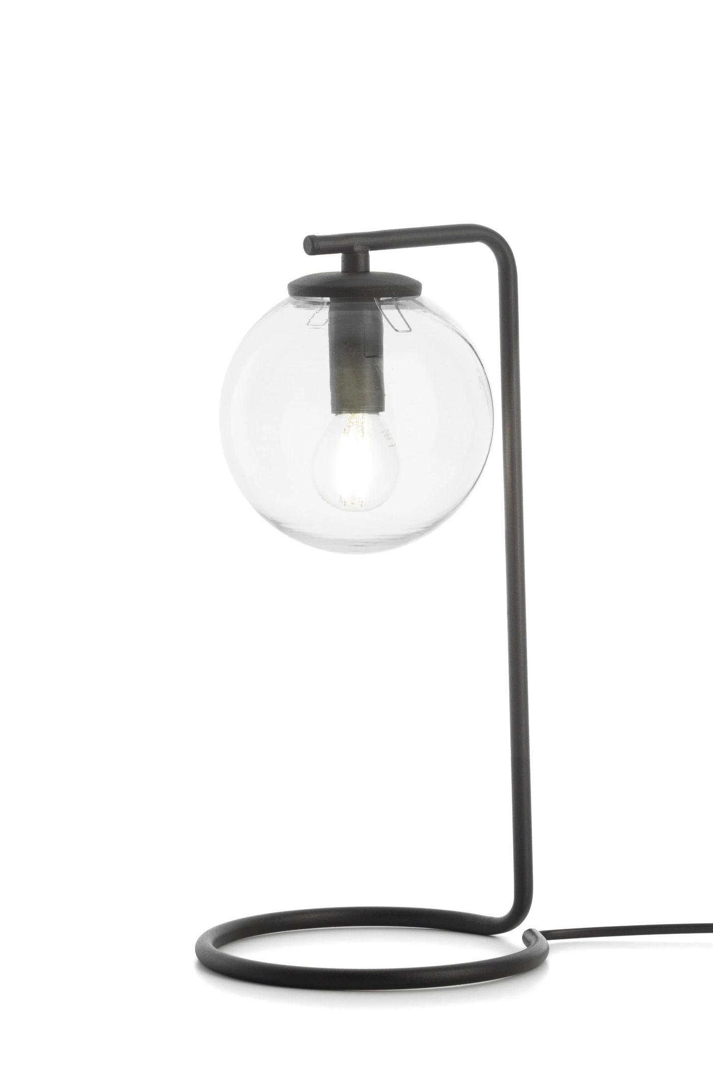  
                        
                        Настольная лампа NB LIGHT (Украина) 52785    
                         в стиле Хай-тек.  
                        Тип источника света: светодиодная лампа, сменная.                                                 Цвета плафонов и подвесок: Прозрачный.                         Материал: Стекло.                          фото 2