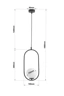   
                        
                        Люстра NB LIGHT (Украина) 52805    
                         В стиле Хай-тек.  
                        Тип источника света: светодиодная лампа, сменная.                         Форма: Овал.                         Цвета плафонов и подвесок: Желтый.                         Материал: Стекло.                          фото 4