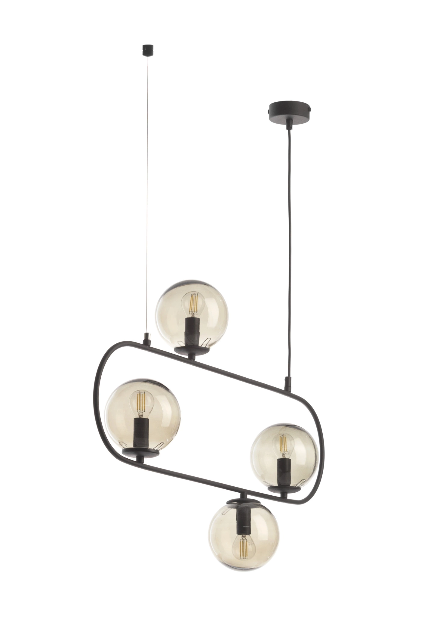   
                        
                        Люстра NB LIGHT (Украина) 52815    
                         В стиле Хай-тек.  
                        Тип источника света: светодиодная лампа, сменная.                         Форма: Овал.                         Цвета плафонов и подвесок: Желтый.                         Материал: Стекло.                          фото 2