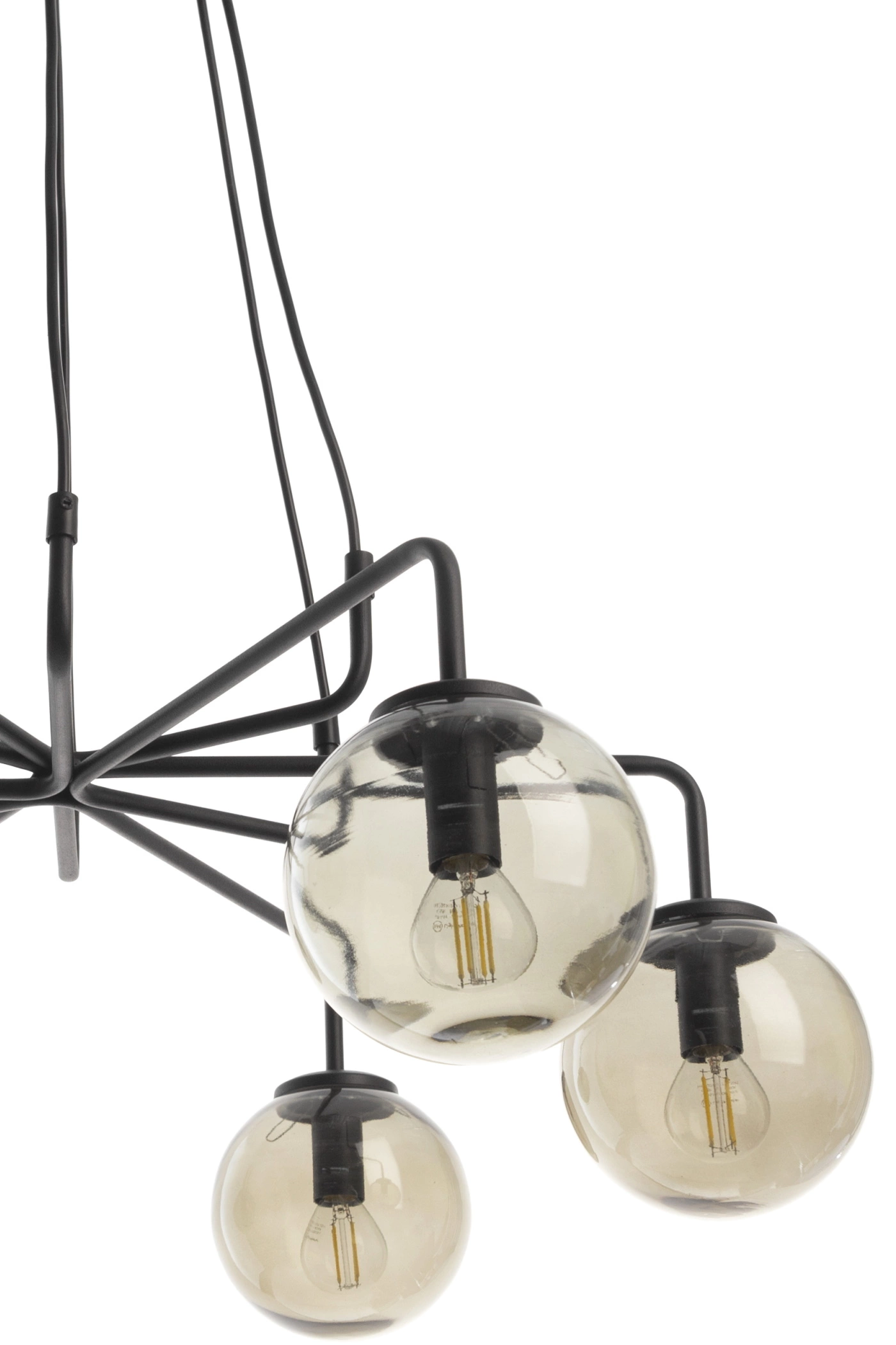   
                        
                        Люстра NB LIGHT (Україна) 52821    
                         У стилі Хай-тек.  
                        Тип джерела світла: світлодіодна лампа, змінна.                         Форма: Коло.                         Кольори плафонів і підвісок: Сірий.                         Матеріал: Скло.                          фото 3