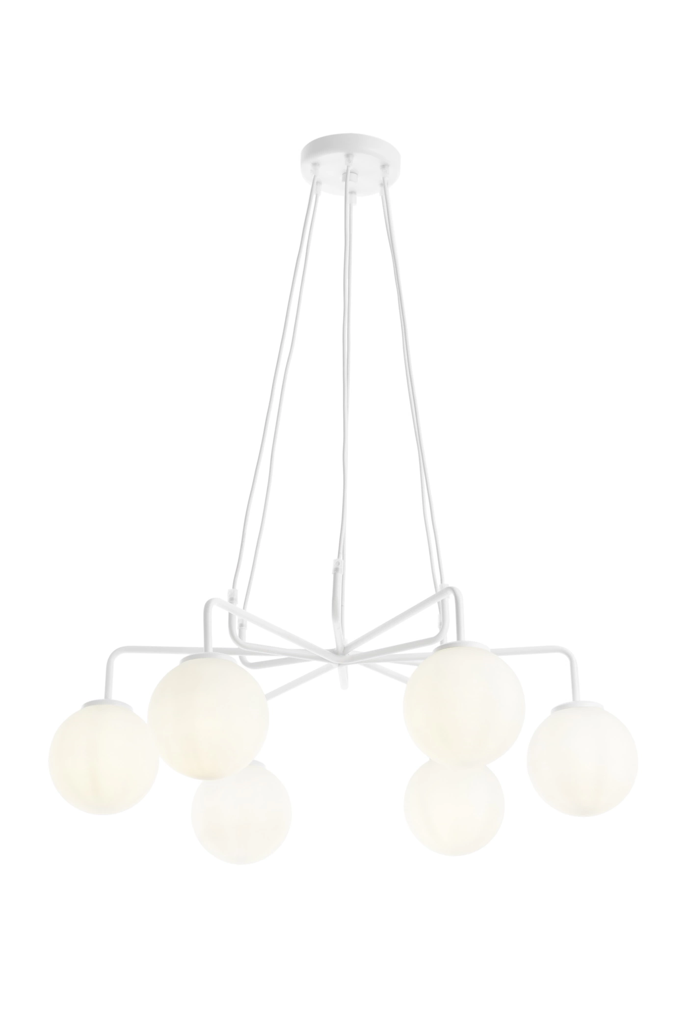   
                        
                        Люстра NB LIGHT (Украина) 52823    
                         В стиле Модерн, Хай-тек.  
                        Тип источника света: светодиодная лампа, сменная.                         Форма: Круг.                         Цвета плафонов и подвесок: Белый.                         Материал: Стекло.                          фото 2